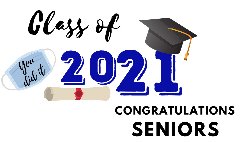 class of 2021 congratulations decor